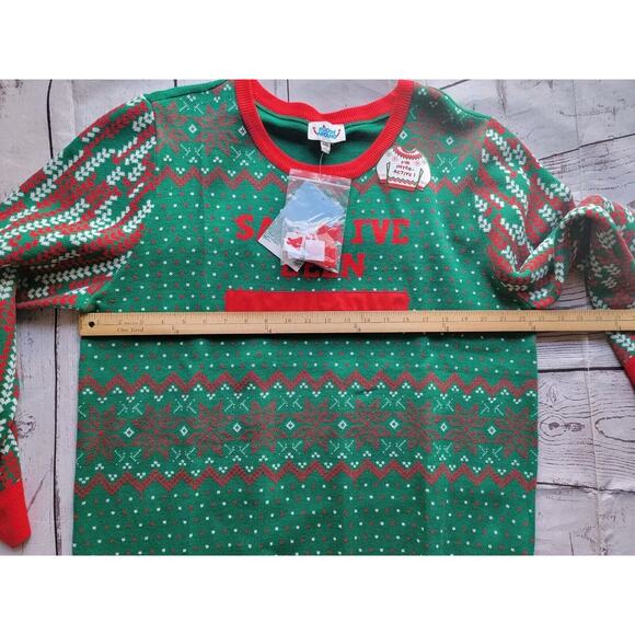 Rockin' Around Woman’s Christmas Interactive Sweater XXL New - Picture 7 of 9